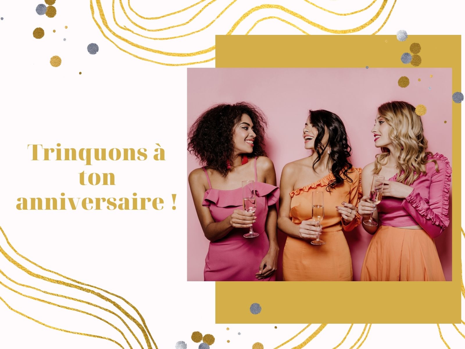 carte anniversaire copines